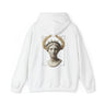 Laurel Relief Hoodie — Carved Roman Bust Classical Sweatshirt