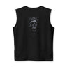 Skull of Thorns Muscle Tank — Gothic Memento Mori Back Print