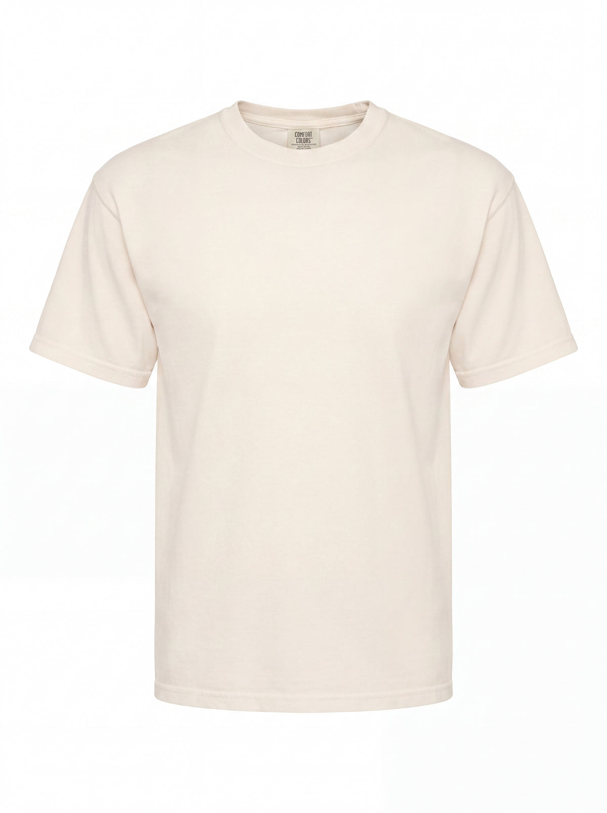 Unisex Heavyweight 6.1 oz Cotton Boxy Fit T-Shirt featuring memento mori skull roses Graphic - 3D Ghost Mannequin Front View