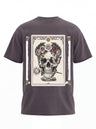Memento Mori Tee — Skull and Roses Gothic Back Print Shirt