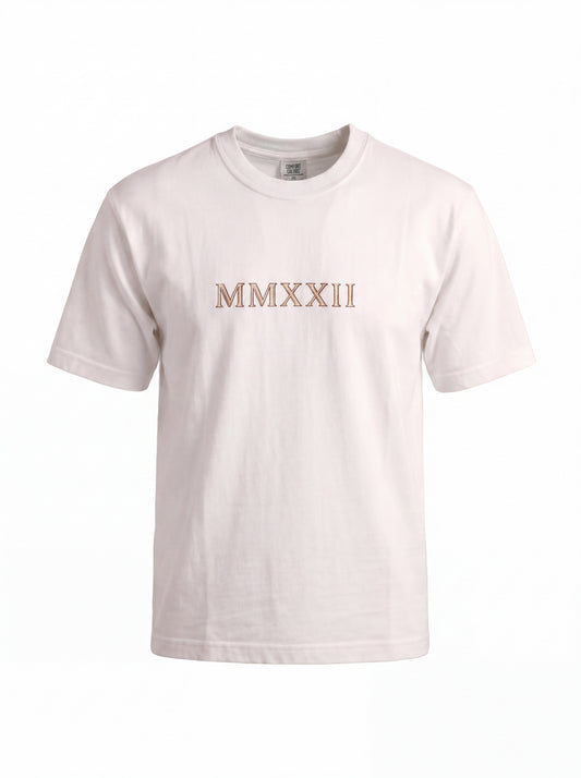 Roman Bust Tee — Fortune Favors the Brave Latin Motto Shirt