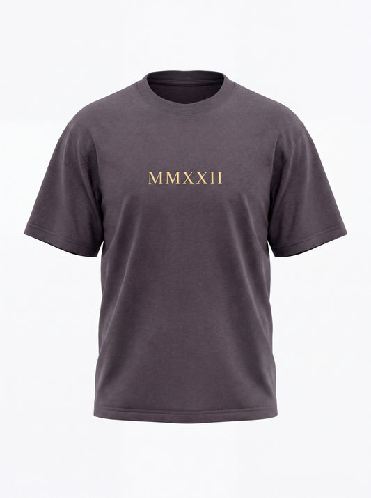 Atlas Oversized Tee — Greek Titan Mythology Back Print