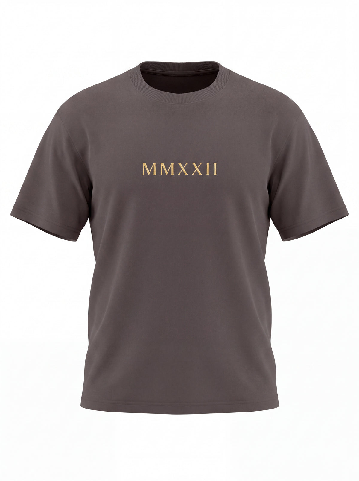 Unisex Heavyweight 6.1 oz Cotton Boxy Fit T-Shirt featuring atlas titan celestial sphere Graphic - 3D Ghost Mannequin Front View