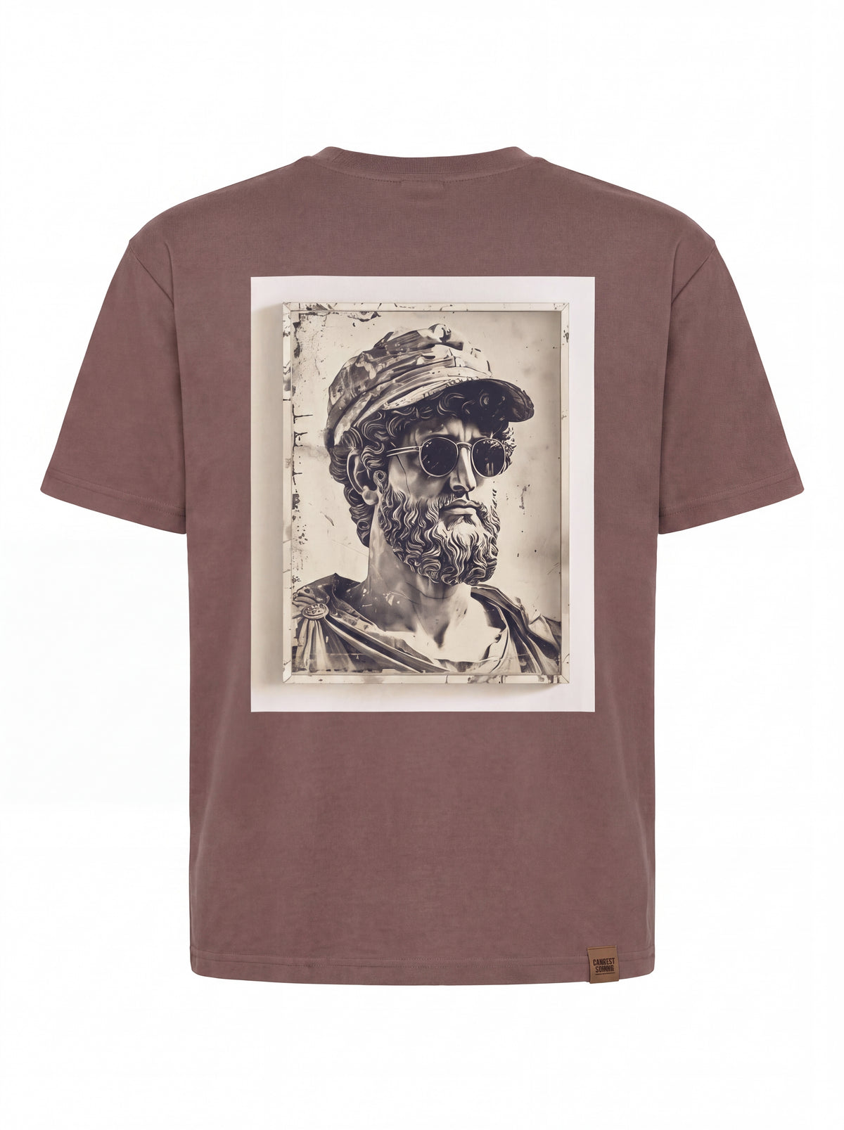 Vintage Roman Bust Tee — Statue with Sunglasses Graphic T-Shirt