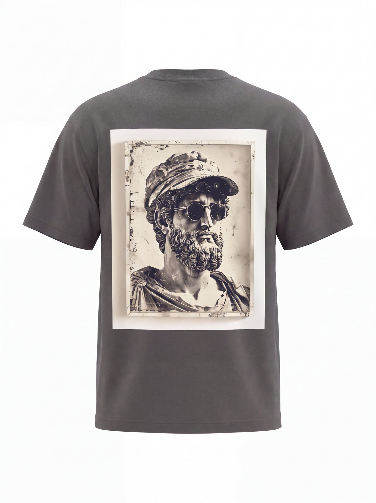 Vintage Roman Bust Tee — Statue with Sunglasses Graphic T-Shirt