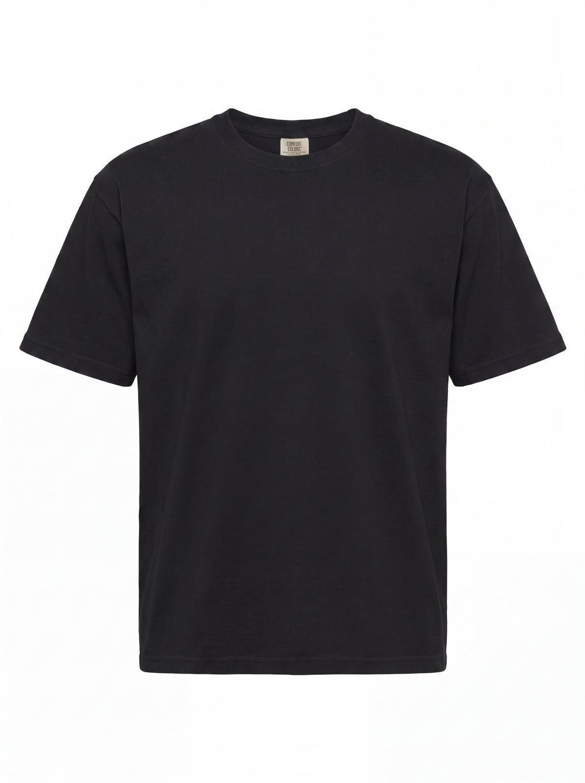Unisex Heavyweight 6.1 oz Cotton Boxy Fit T-Shirt featuring classical sculpture Graphic - 3D Ghost Mannequin Front View