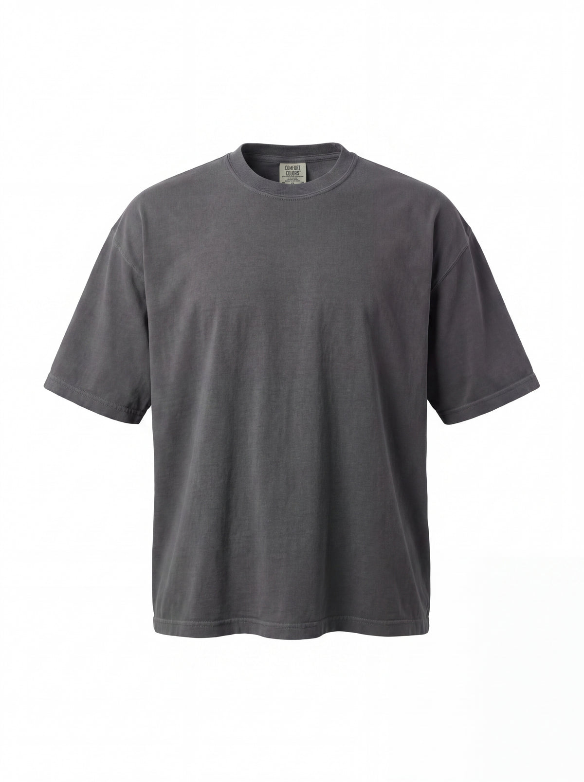 Unisex Heavyweight 6.1 oz Cotton Boxy Fit T-Shirt featuring classical sculpture Graphic - 3D Ghost Mannequin Front View